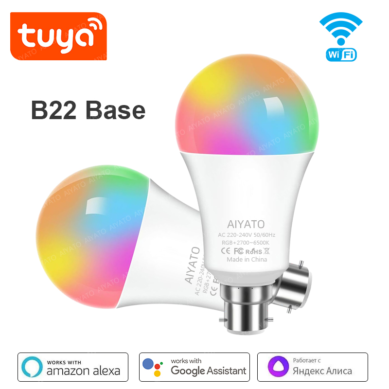 หลอดไฟอัจฉริยะ B22 Base UK TUY - Candle Making Supplies Uk บทวิจารณ์และราคา