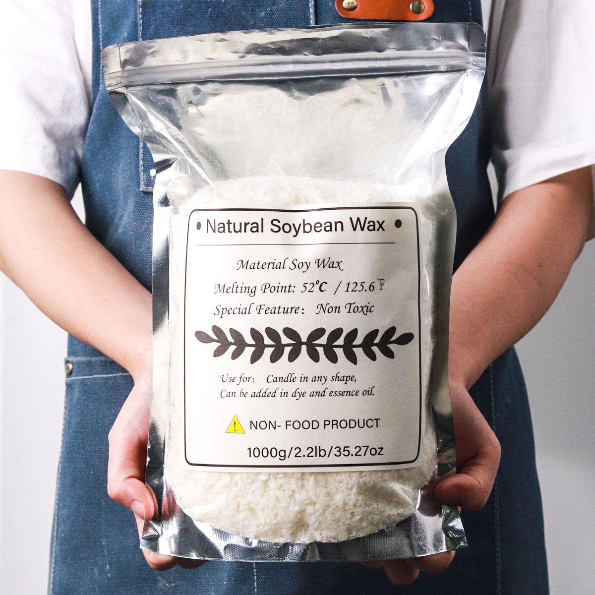 1KG ขี้ผึ้งถั่วเหลืองธรรมชาติเ - Candle Supplies To Make Candles บทวิจารณ์และราคา